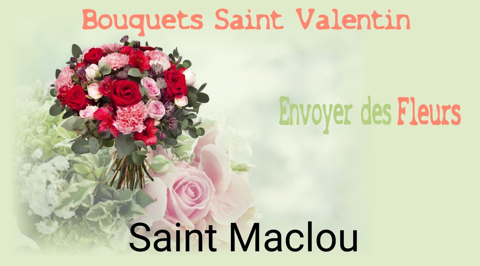 Roses de Saint-Valentin livrées à Saint-Maclou